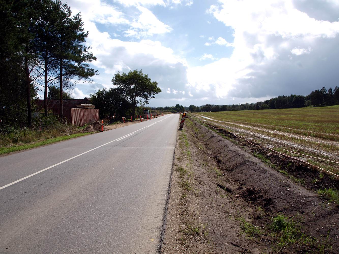 Cykelsti på vej mellem Ans og Grønbæk